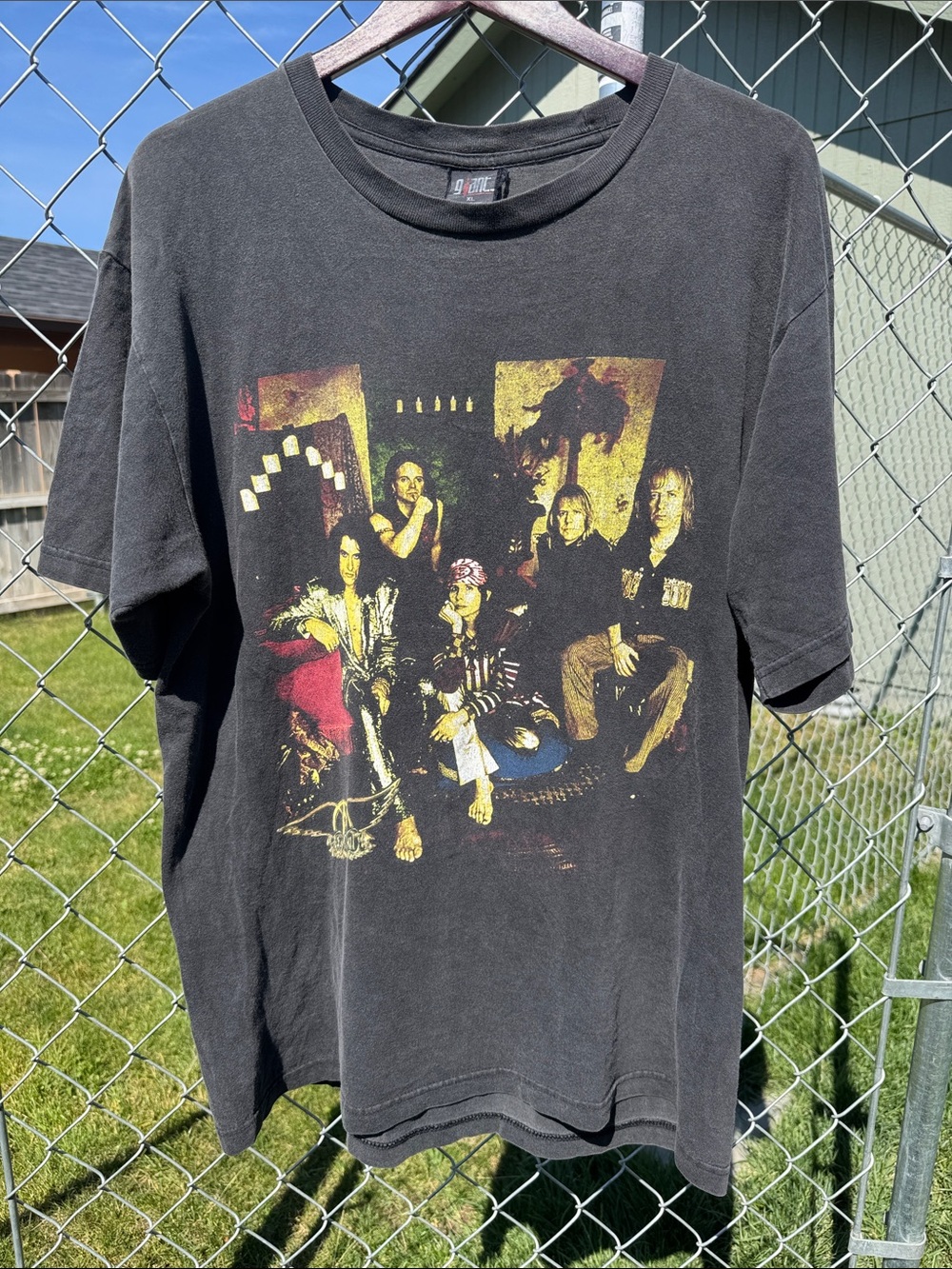 Vintage Aerosmith Nine Lives Concert Tour Tee